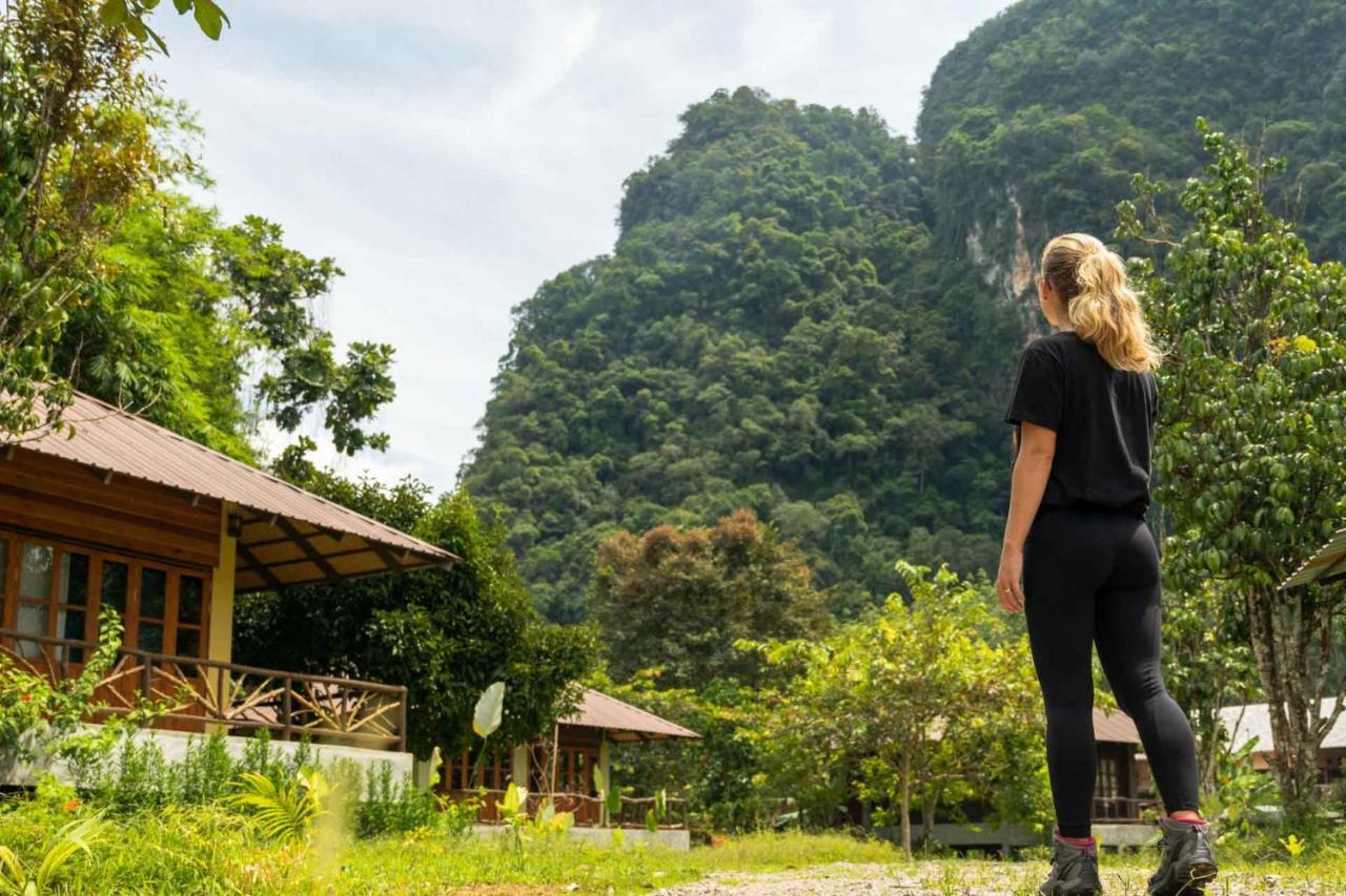 Monkey Mansion - Jungalows & Tours Khao Sok National Park Exterior photo